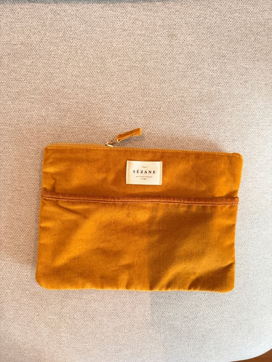 Sezane Handbags - Sezane velvet pouch
